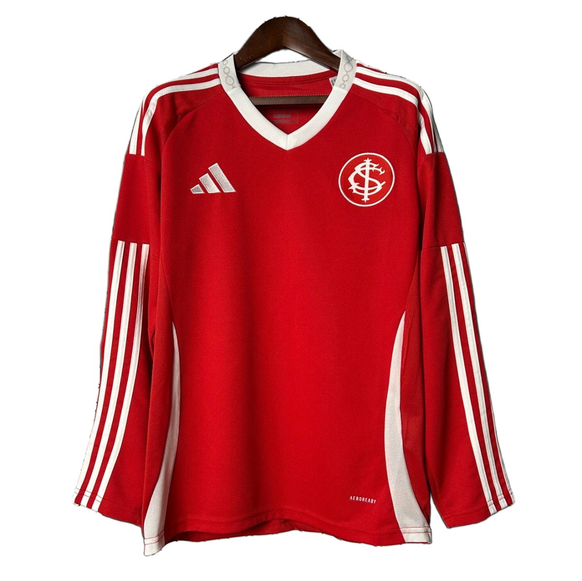SC Internacional 2025/26 Home Jersey – Long Sleeve