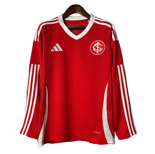 SC Internacional 2025/26 Home Jersey – Long Sleeve