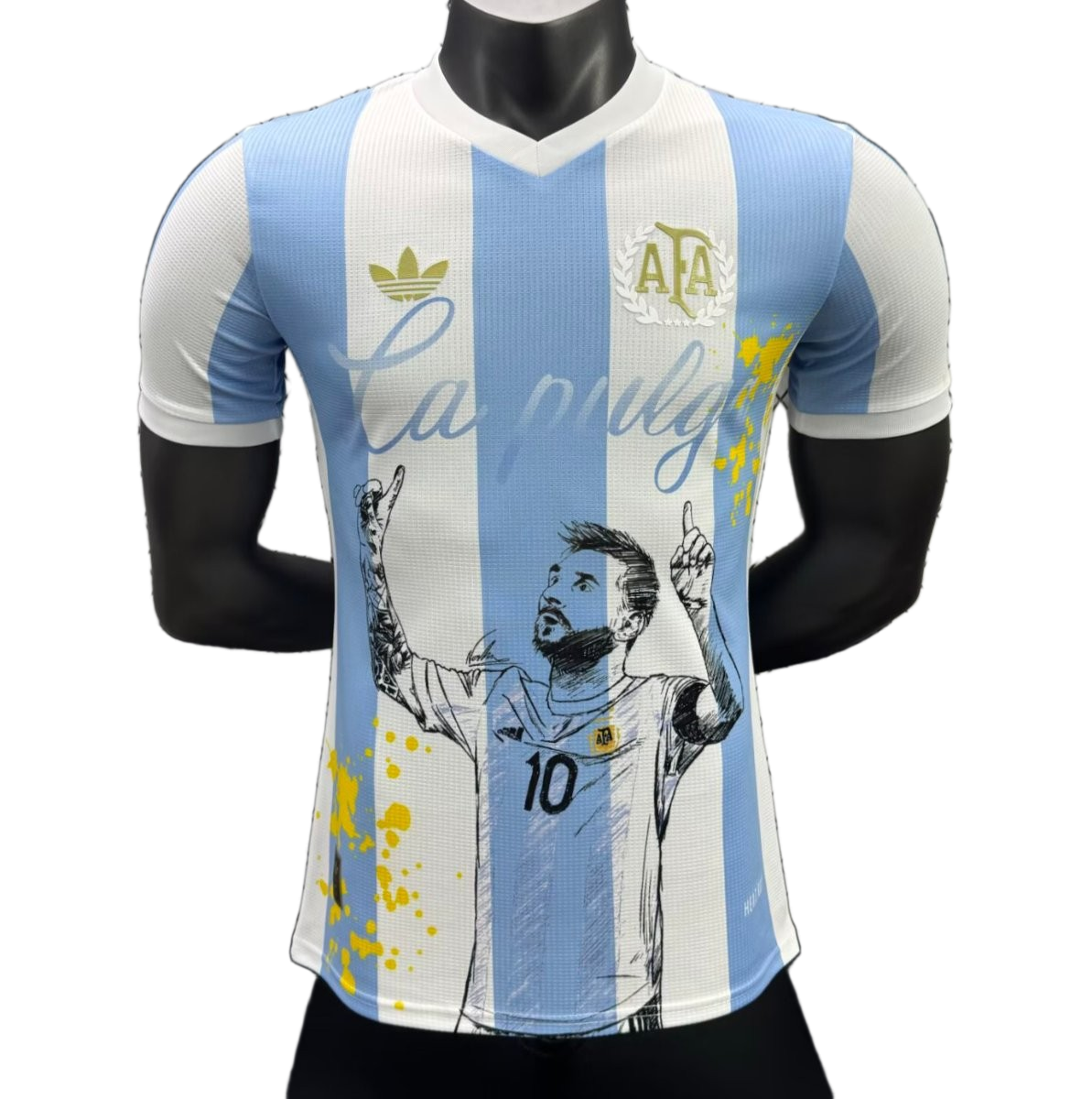 Argentina 2025 Home Jersey – Player Version – Messi – Blue