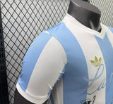 Argentina 2025 Home Jersey – Player Version – Messi – Blue