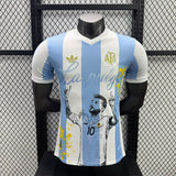 Argentina 2025 Home Jersey – Player Version – Messi – Blue