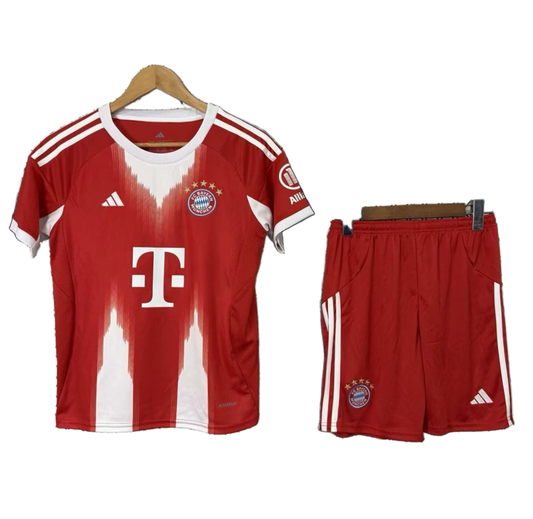 Bayern Munich 2025/26 Home Kids Kit