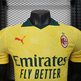 AC Milan 2025/26 Third Jersey – Player Version – Yellow