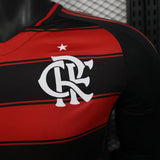 Flamengo 2025/26 Home Jersey – Player Version – Long Sleeve