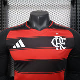 Flamengo 2025/26 Home Jersey – Player Version – Long Sleeve