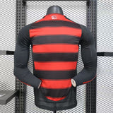 Flamengo 2025/26 Home Jersey – Player Version – Long Sleeve