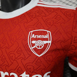 Arsenal 2025/26 Pre – Match Training Top – Player Version – Special Edition – Red