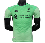 Liverpool 2025/26 Goalkeeper Jersey – Player Version – Green