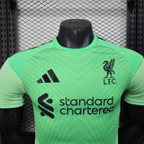 Liverpool 2025/26 Goalkeeper Jersey – Player Version – Green