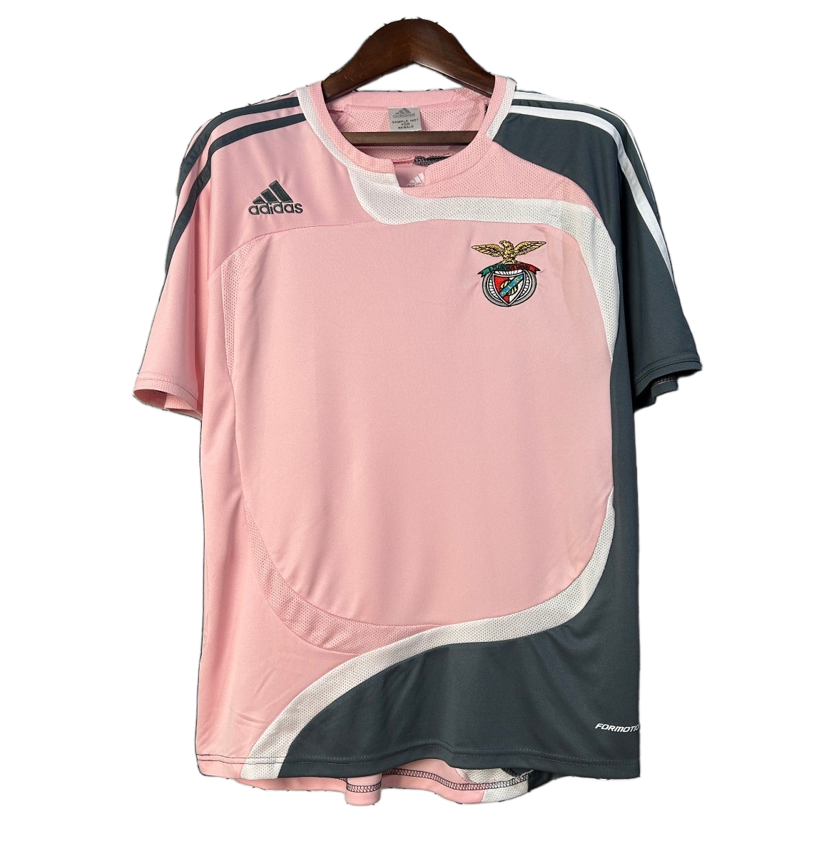 Benfica 2007/08 Away Jersey – Retro Version – Pink