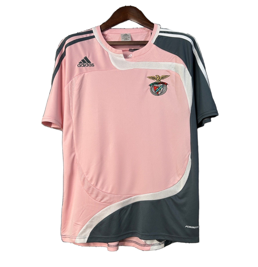 Benfica 2007/08 Away Jersey – Retro Version – Pink