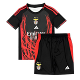 Benfica 2025/26 Away Kids Kit – Special Edition – Black