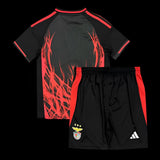 Benfica 2025/26 Away Kids Kit – Special Edition – Black