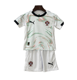 Portugal 2025 Away Kids Kit – White