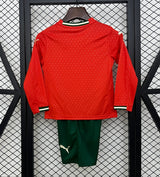 Portugal 2025 Home Kids Kit – Long Sleeve