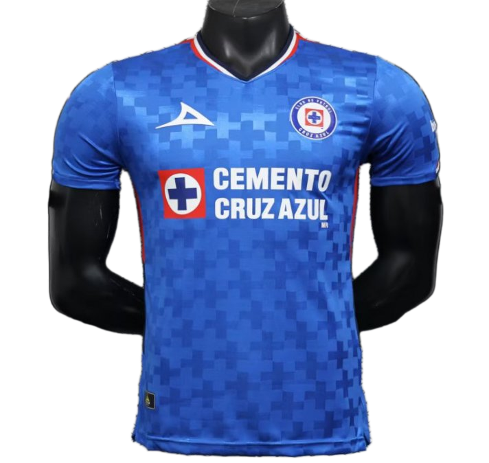 Cruz Azul 2025/26 Home Jersey – Player Version – Blue