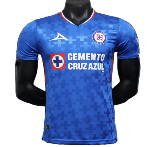 Cruz Azul 2025/26 Home Jersey – Player Version – Blue