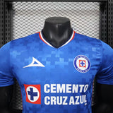 Cruz Azul 2025/26 Home Jersey – Player Version – Blue