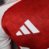 Arsenal 2025/26 Camisola principal – Versão jogador – Manga comprida