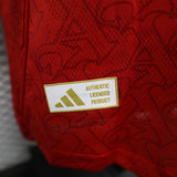 Arsenal 2025/26 Home Jersey – Player Version – Long Sleeve
