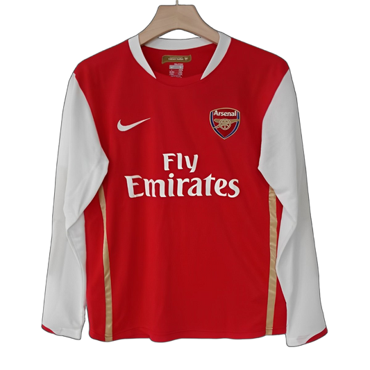 Arsenal 2007/08 Home Jersey – Long Sleeve – Retro Version