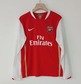 Arsenal 2007/08 Home Jersey – Long Sleeve – Retro Version