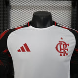 Flamengo 2025/26 Away Jersey – Player Version – White
