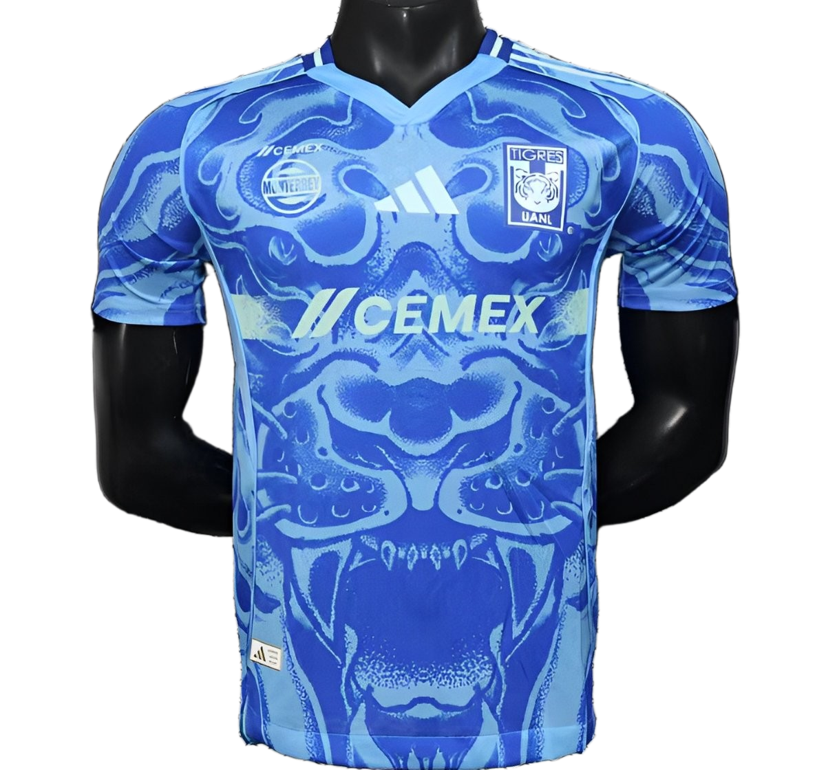 Tigres UANL 2025/26 Away Jersey – Player Version – Blue