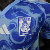 Tigres UANL 2025/26 Away Jersey – Player Version – Blue