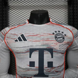 Bayern Munich 2025/26 Away Jersey – Player Version – Long Sleeve