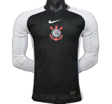 Corinthians 2025/26 Home Jersey – Player Version – Long Sleeve – White