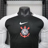 Corinthians 2025/26 Home Jersey – Player Version – Long Sleeve – White
