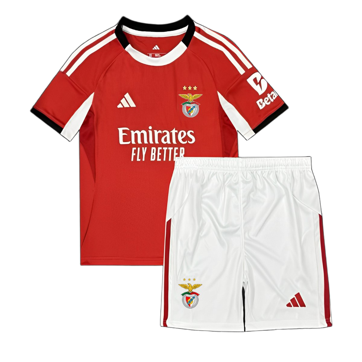 Benfica 2025/26 Home Kids Kit