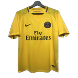 Paris Saint – Germain 2017/18 Away Jersey – Retro Version – Yellow