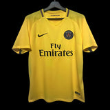 Paris Saint – Germain 2017/18 Away Jersey – Retro Version – Yellow