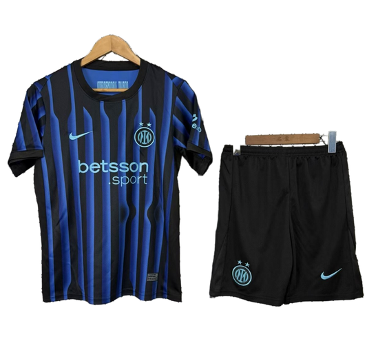 Inter Milan 2025/26 Home Kids Kit