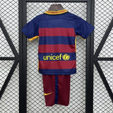 FC Barcelona 2015/16 Home Kids Kit – Retro Version