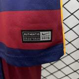 FC Barcelona 2015/16 Home Kids Kit – Retro Version