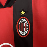 AC Milan 1998/99 Kit infantil principal – Versão retro