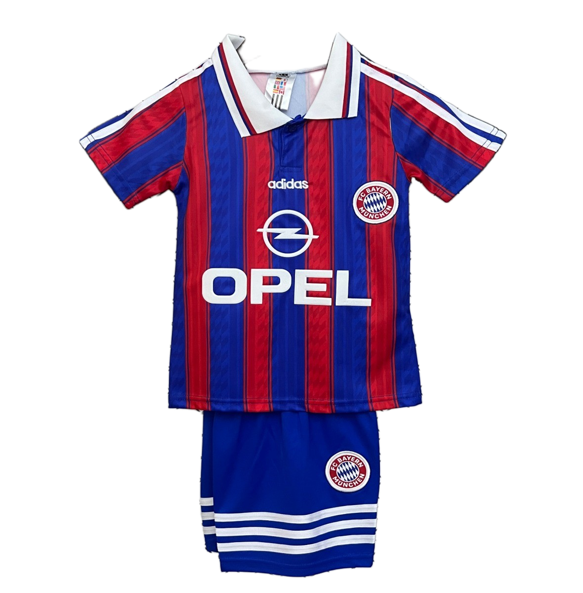 Bayern Munich 1995/97 Home Kids Kit – Retro Version