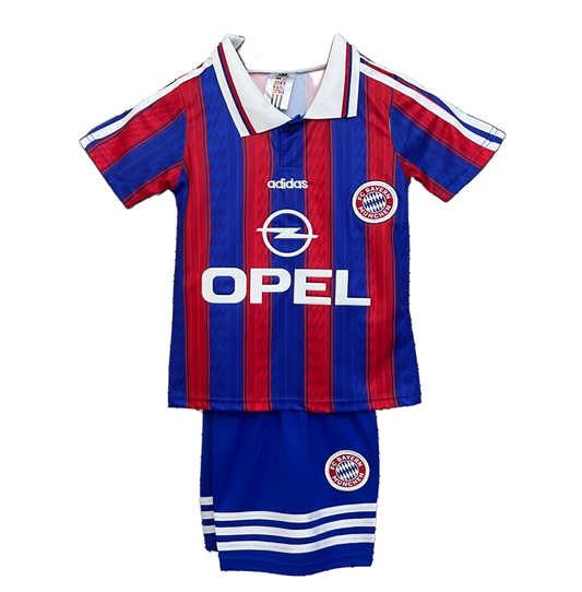 Bayern Munich 1995/97 Home Kids Kit – Retro Version