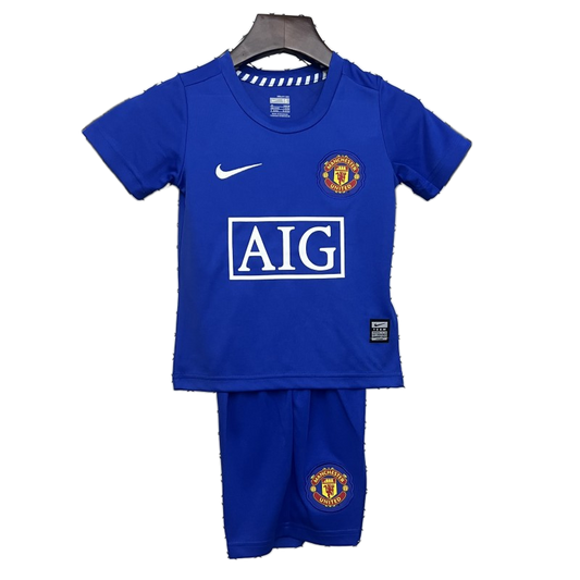 Manchester United 2008/09 Away Kids Kit – Retro Version