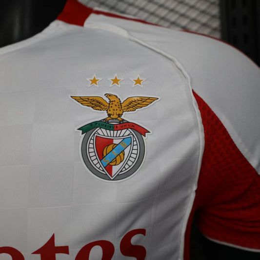 Benfica 2025/26 Third Jersey – Player Version – White
