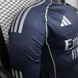 Real Madrid 2025/26 Away Jersey – Player Version – Long Sleeve