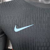 England 2025 Away Jersey – Player Version – Long Sleeve – Black