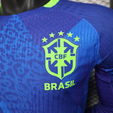 Brazil 2025 Away Jersey – Player Version – Long Sleeve