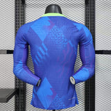 Brazil 2025 Away Jersey – Player Version – Long Sleeve