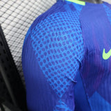 Brazil 2025 Away Jersey – Player Version – Long Sleeve