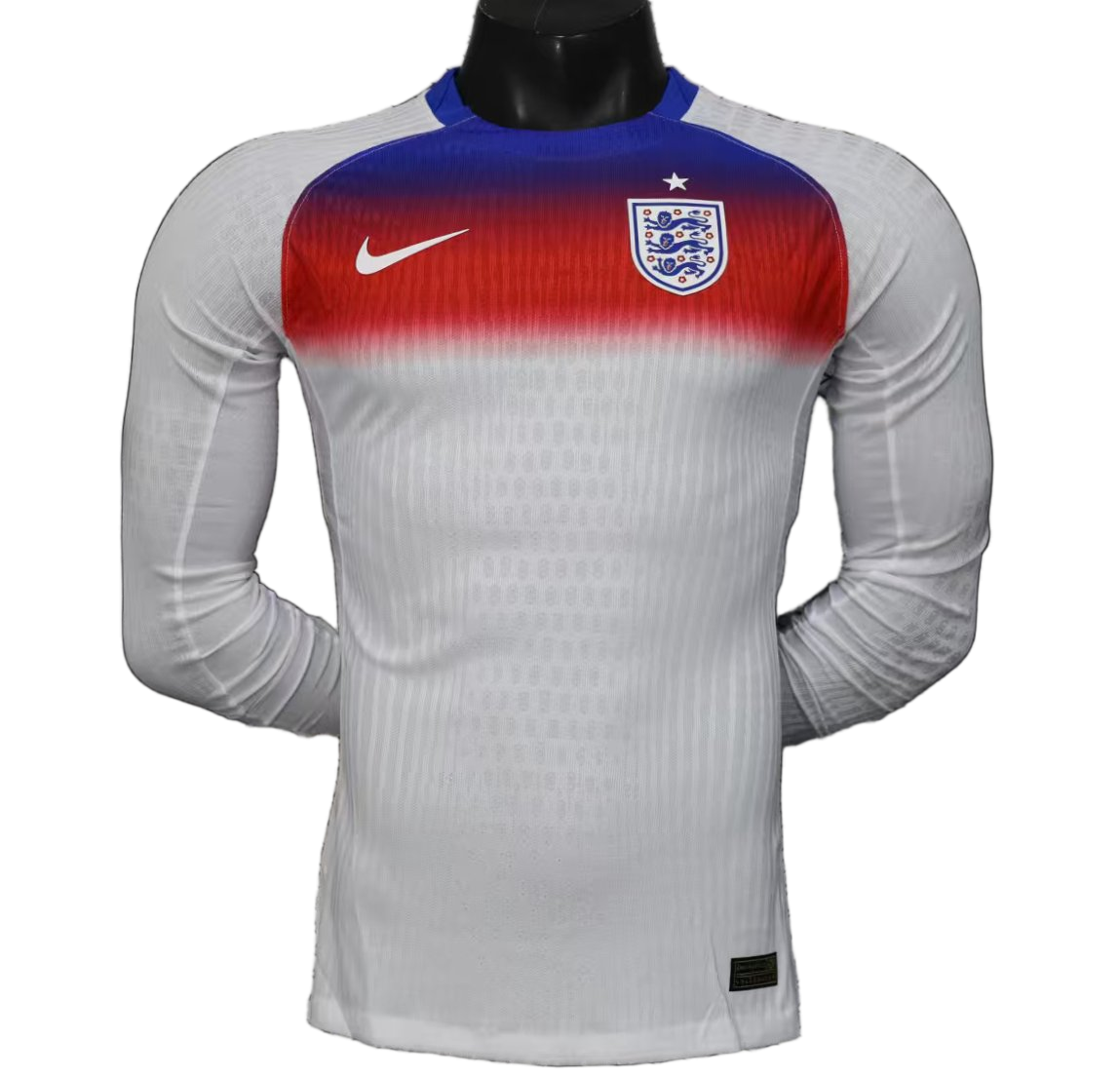 England 2025 Home Jersey – Player Version – Long Sleeve