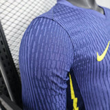 Atlético Madrid 2025/26 Away Jersey – Player Version – Long Sleeve – Blue